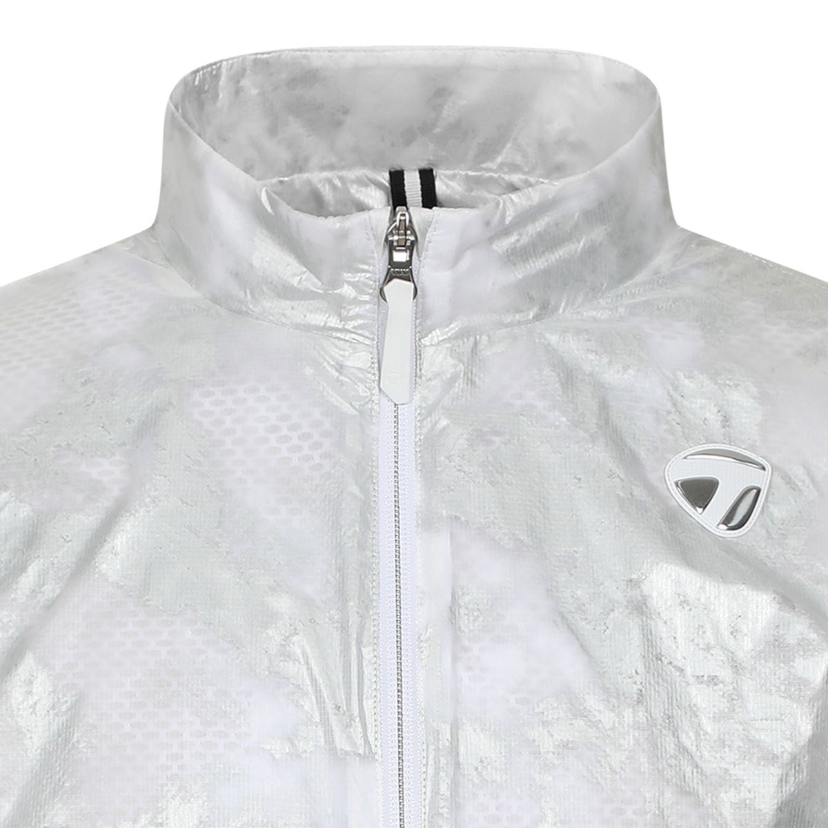 테일러메이드 어패럴(TAYLORMADE APPAREL) 26SS 남성 메탈 프린트 바람막이 점퍼 T8031J61201-100