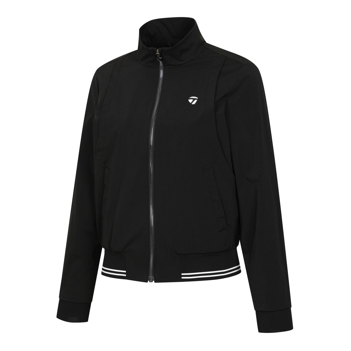 테일러메이드 어패럴(TAYLORMADE APPAREL) 26SS 여성 절개 라인 블루종 점퍼 T8031J65101-199
