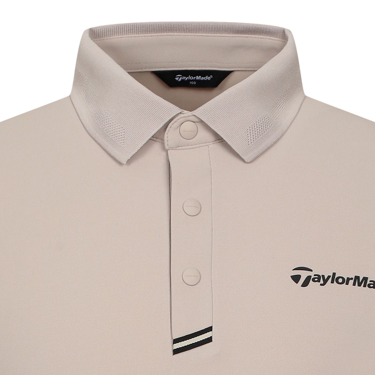 테일러메이드 어패럴(TAYLORMADE APPAREL) 26SS 남성 배색 포인트 카라 반팔 티셔츠 TT6-27HG42-509
