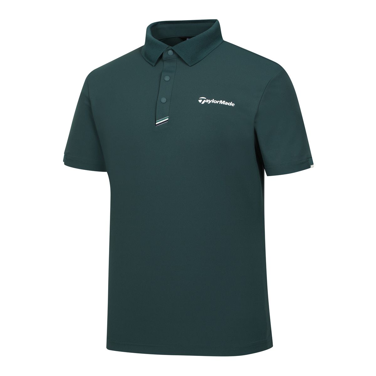 테일러메이드 어패럴(TAYLORMADE APPAREL) 26SS 남성 배색 포인트 카라 반팔 티셔츠 TT6-27HG42-819