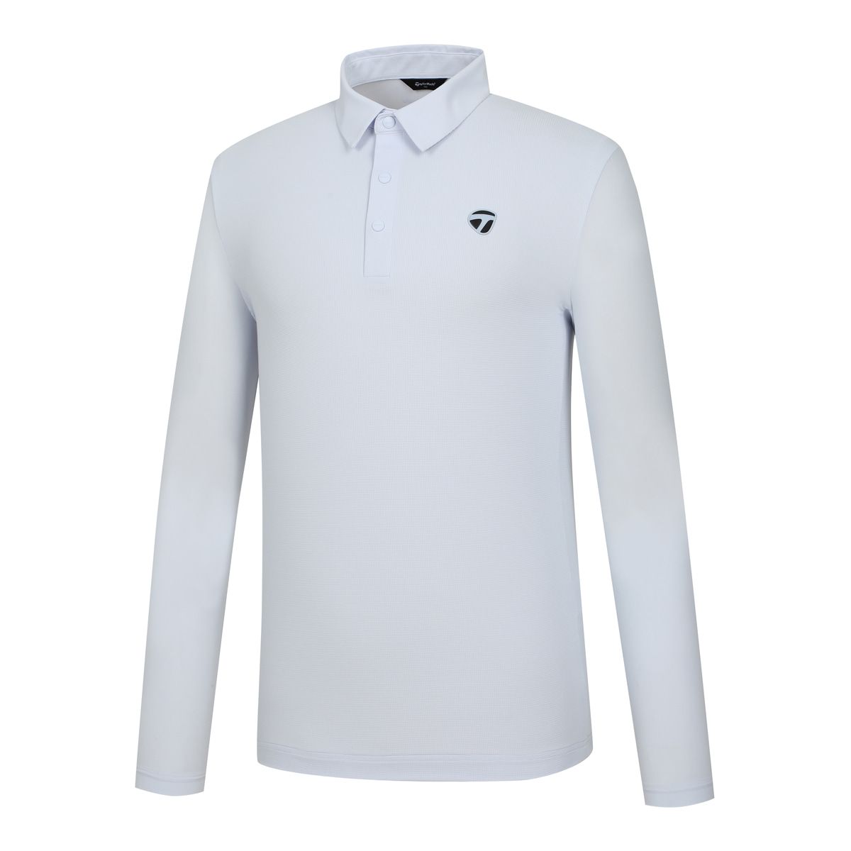 테일러메이드 어패럴(TAYLORMADE APPAREL) 26SS 남성 30D 냉감 소매 배색 카라 티셔츠 TT6-12HG44-940