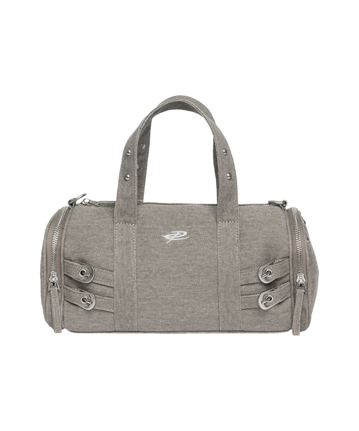 레이몬트(RAIMENT) Canvas Drum Bag_Beige Grey