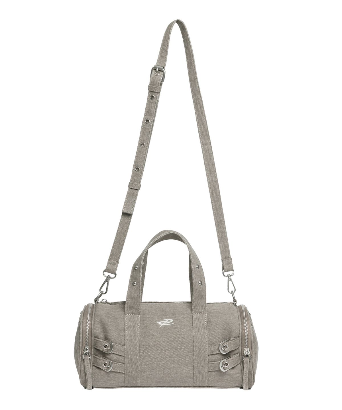 레이몬트(RAIMENT) Canvas Drum Bag_Beige Grey