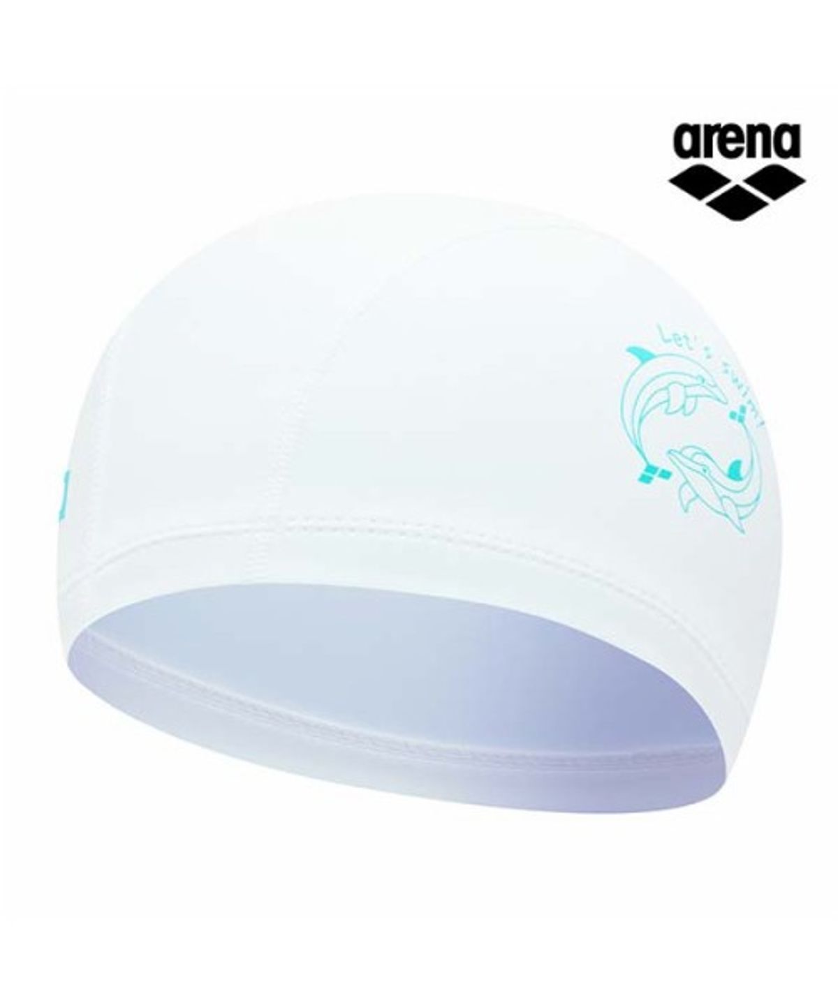 아레나(ARENA) 돌핀 실리코팅 수모 A6AC1AL06WHT