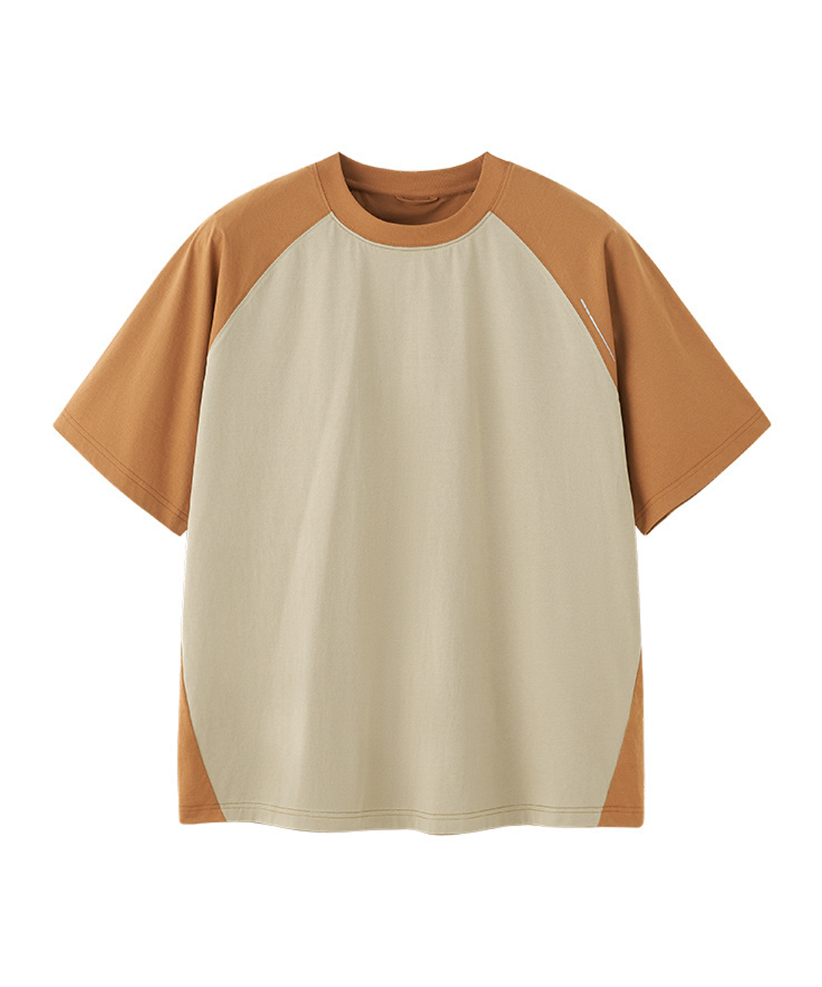 버튼서울(BUTTON SEOUL) 리플렉션 스크레치 클래식 라글란 숏슬리브(4 COLORS)