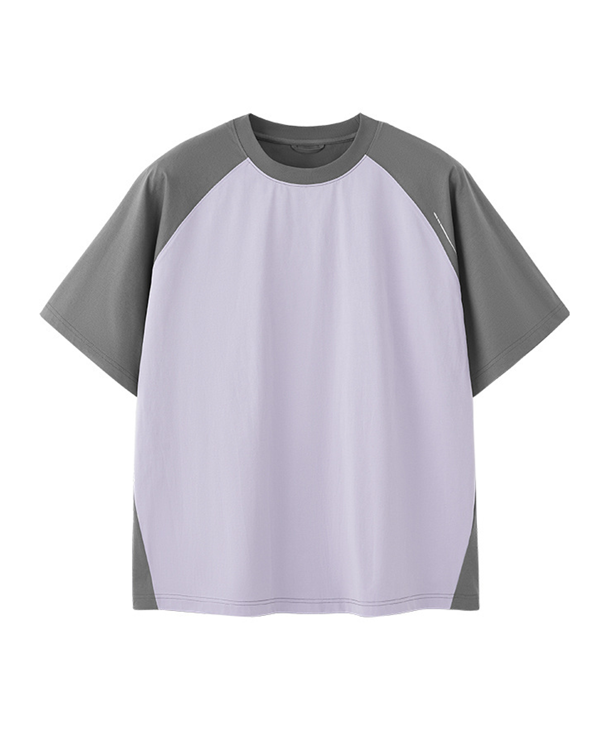 버튼서울(BUTTON SEOUL) 리플렉션 스크레치 클래식 라글란 숏슬리브(4 COLORS)