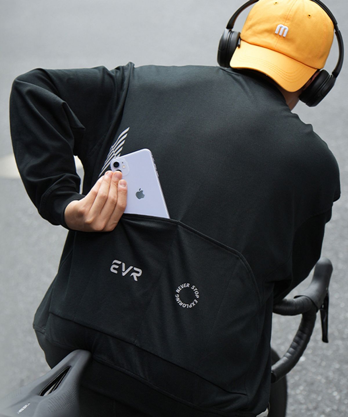 이브이알(EVR) CITY 4포켓 사이클링 맨투맨 KX5001 (남녀공용)