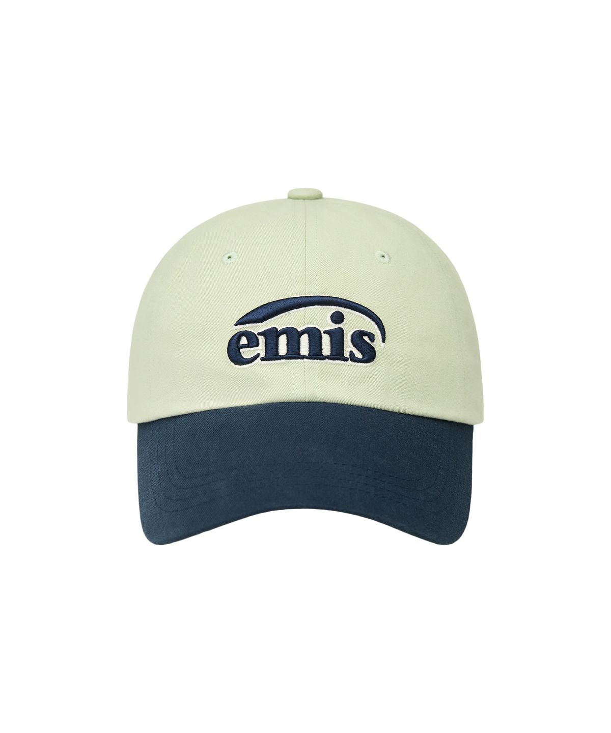 이미스(EMIS) DUO LOGO TWO TONE BALL CAP-MINT