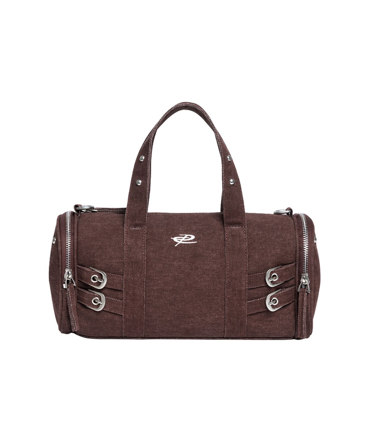레이몬트(RAIMENT) Canvas Drum Bag_Red Brown