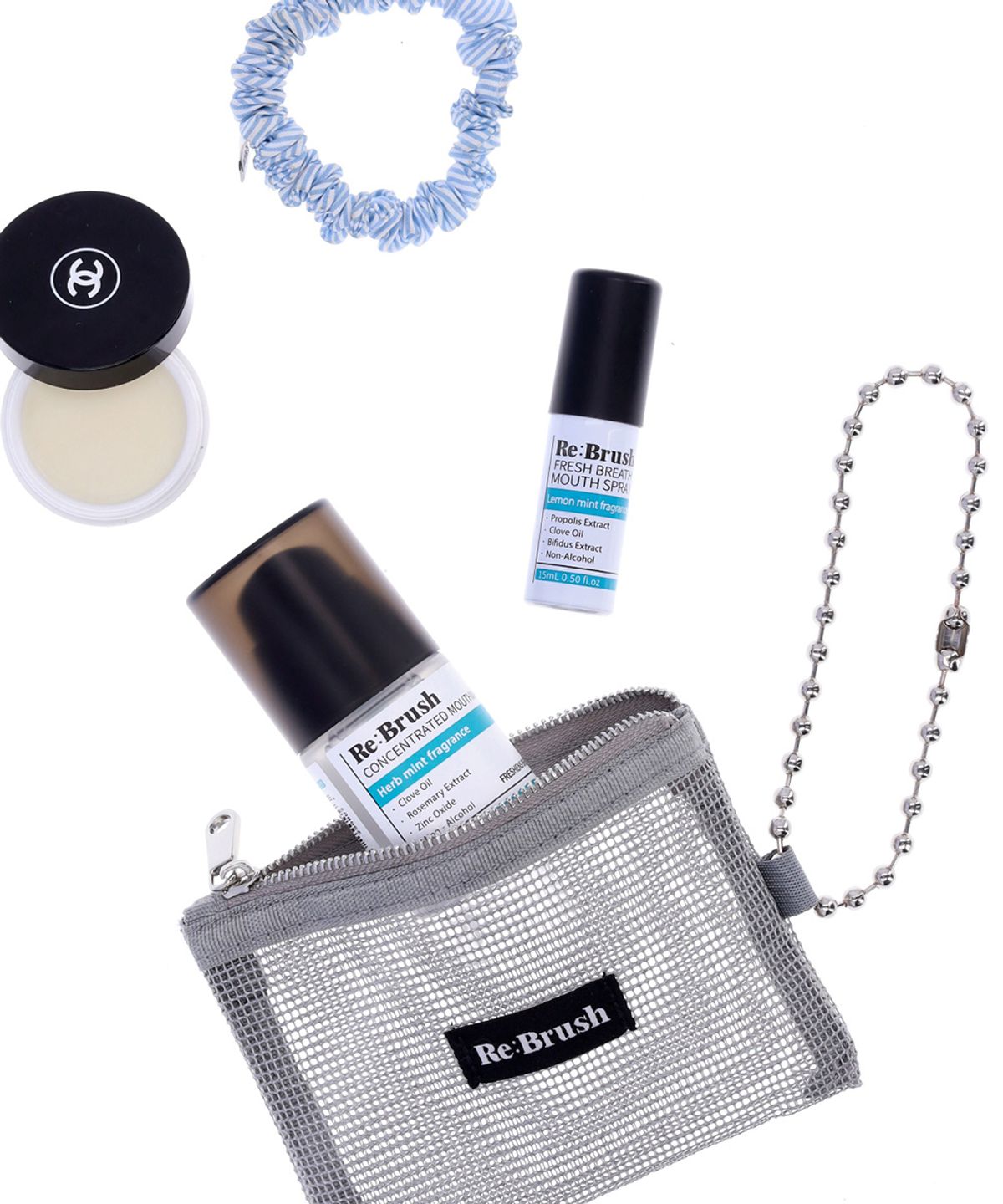 리브러쉬(REBRUSH) 숨결케어 세트 (농축가글 50ml+구강스프레이 15ml)