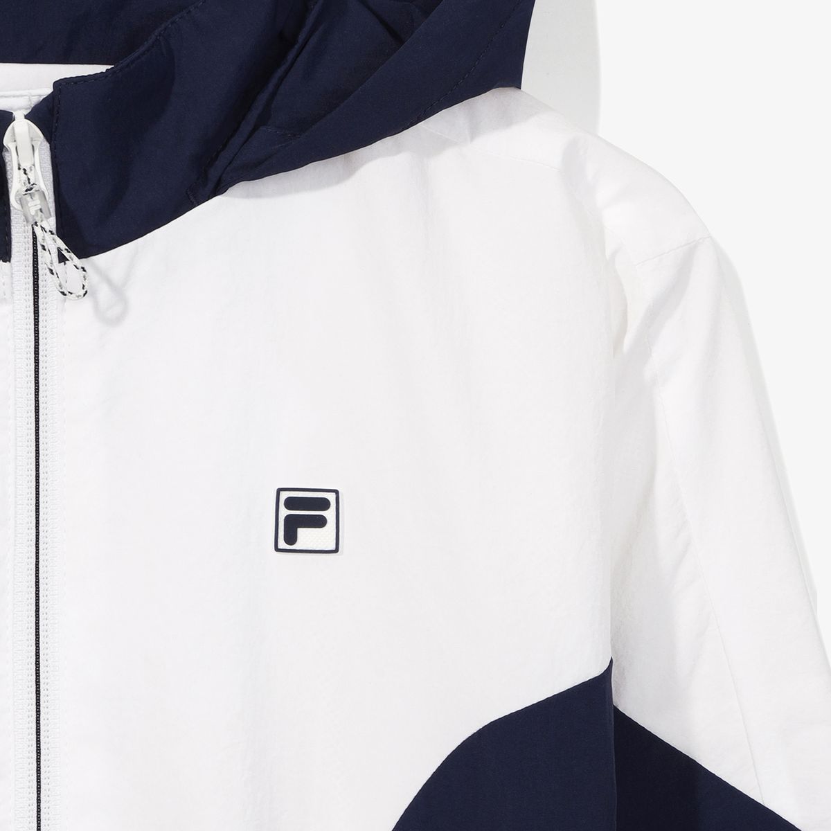 휠라 키즈(FILA KIDS) V절개 메쉬 바람막이