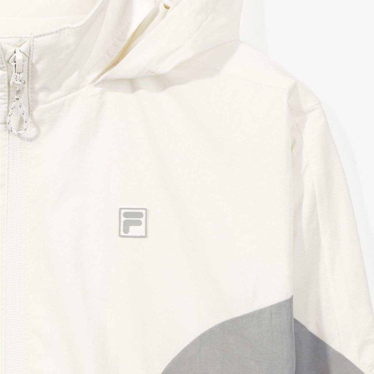 휠라 키즈(FILA KIDS) V절개 메쉬 바람막이