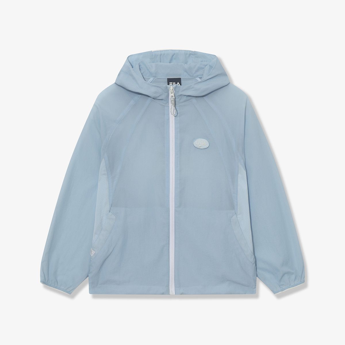 휠라 키즈(FILA KIDS) 메쉬 배색 경량 바람막이