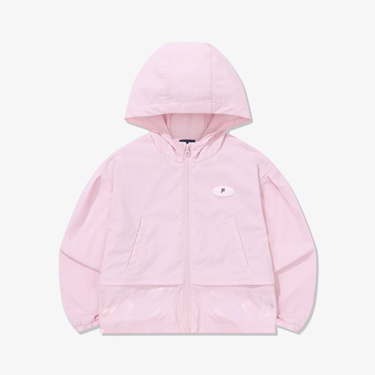 휠라 키즈(FILA KIDS) 샤인블록 메쉬 바람막이