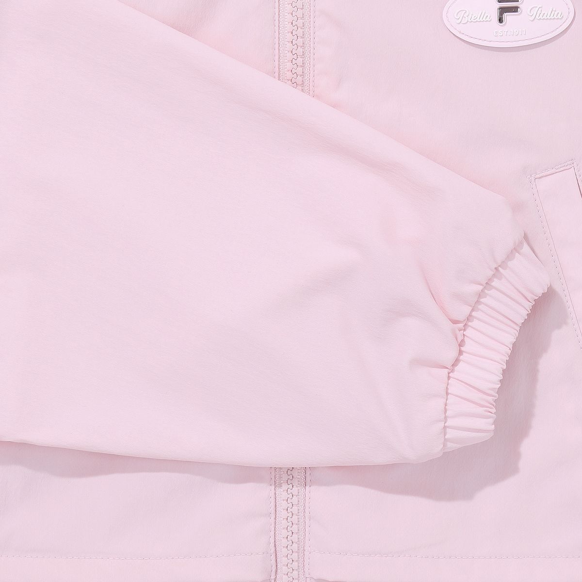휠라 키즈(FILA KIDS) 샤인블록 메쉬 바람막이