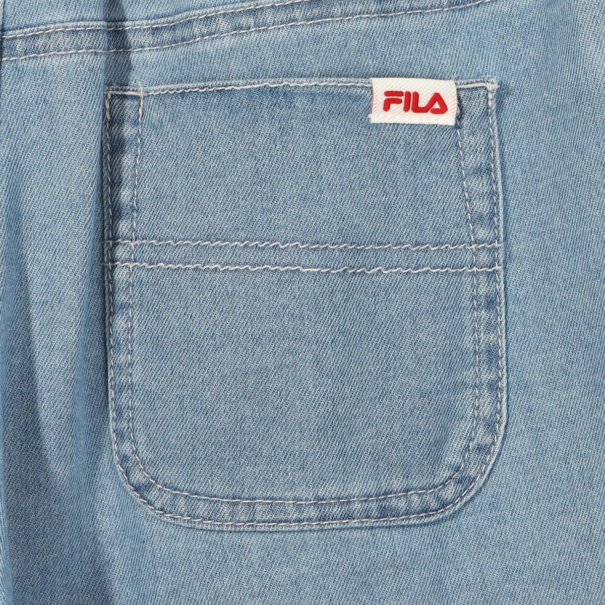 휠라 키즈(FILA KIDS) 큐롯 데님 팬츠