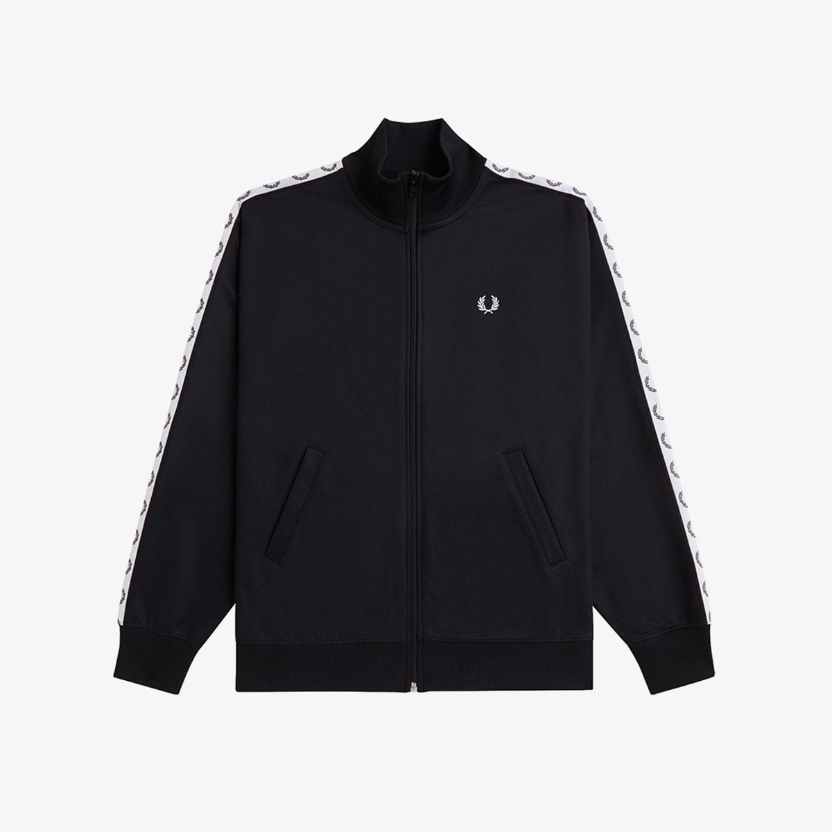 프레드페리(FRED PERRY) [womens] 테잎 트랙 재킷 - 블랙 AFPF2611106-102