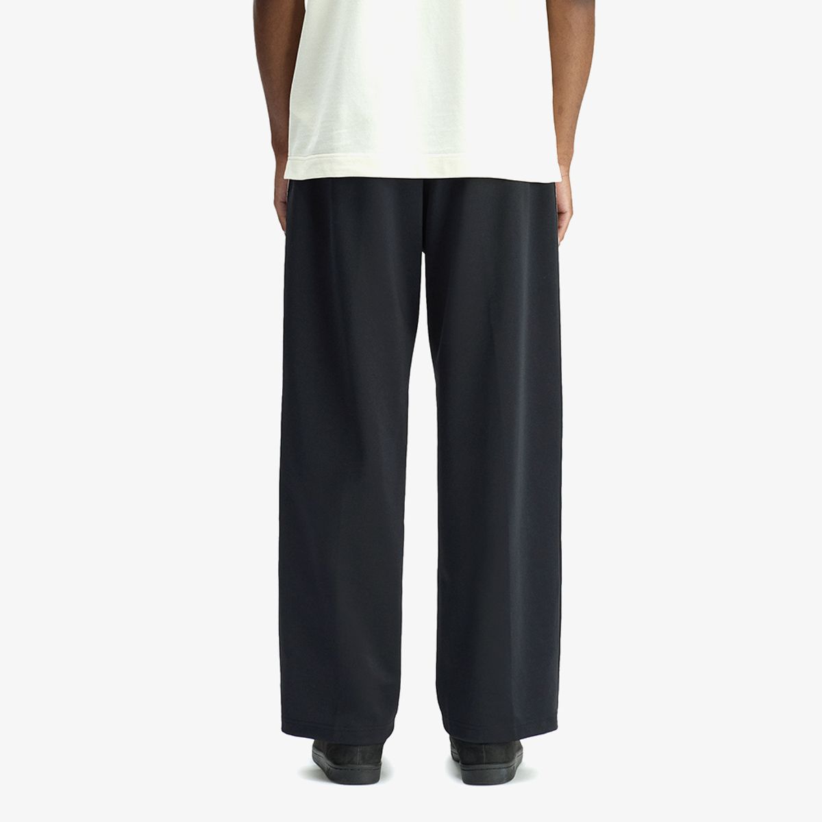 프레드페리(FRED PERRY) [Sport] 와이드 레그 테잎 트랙 팬츠 - 블랙 AFPM2617171-102