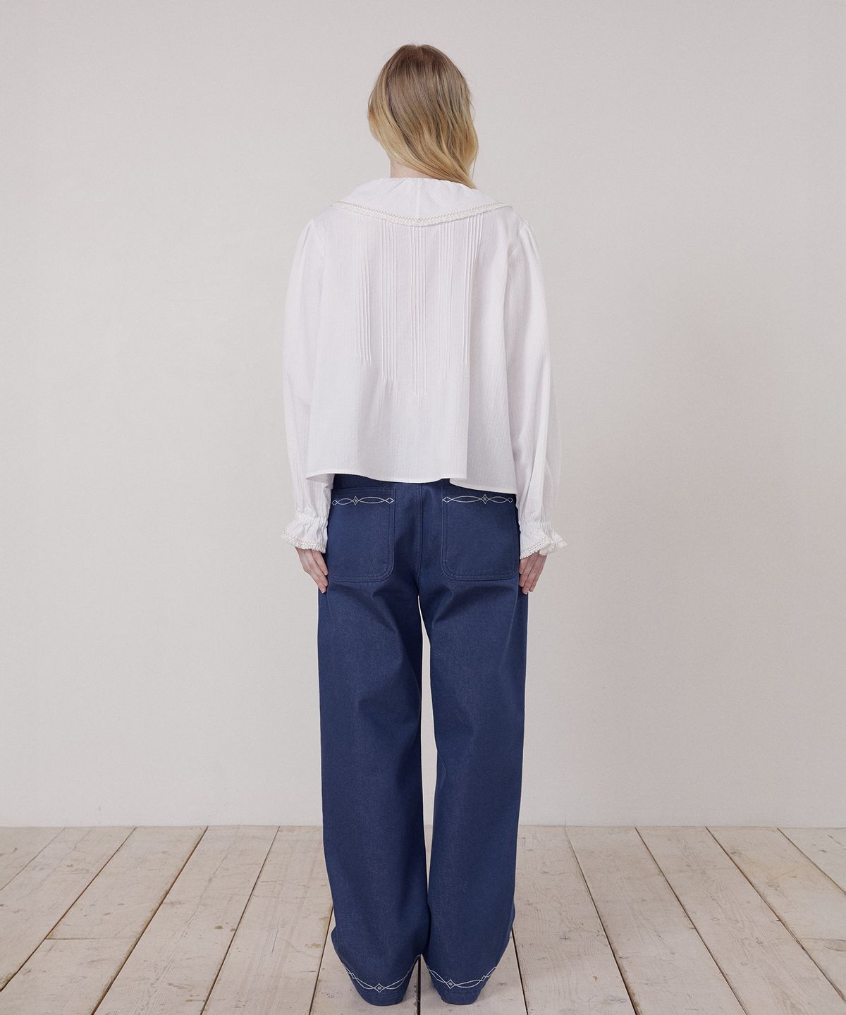 프리터(FRITUR) Vivi Frill Blouse White_F261BL02