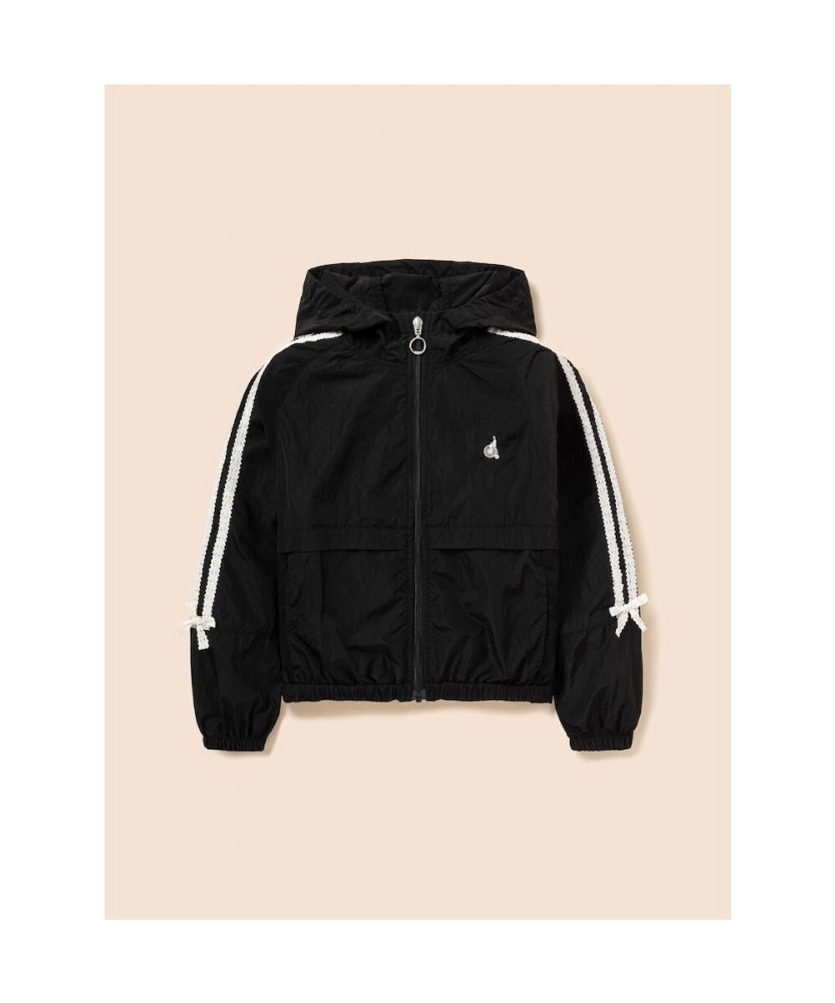 빈폴 키즈(BEANPOLE KIDS) 여아 리본 포인트 경량 점퍼  블랙 (BI6239G025)