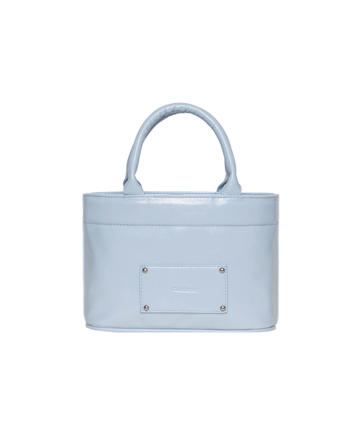 레이몬트(RAIMENT) Stud Patch Macaroon Bag_Sky Blue
