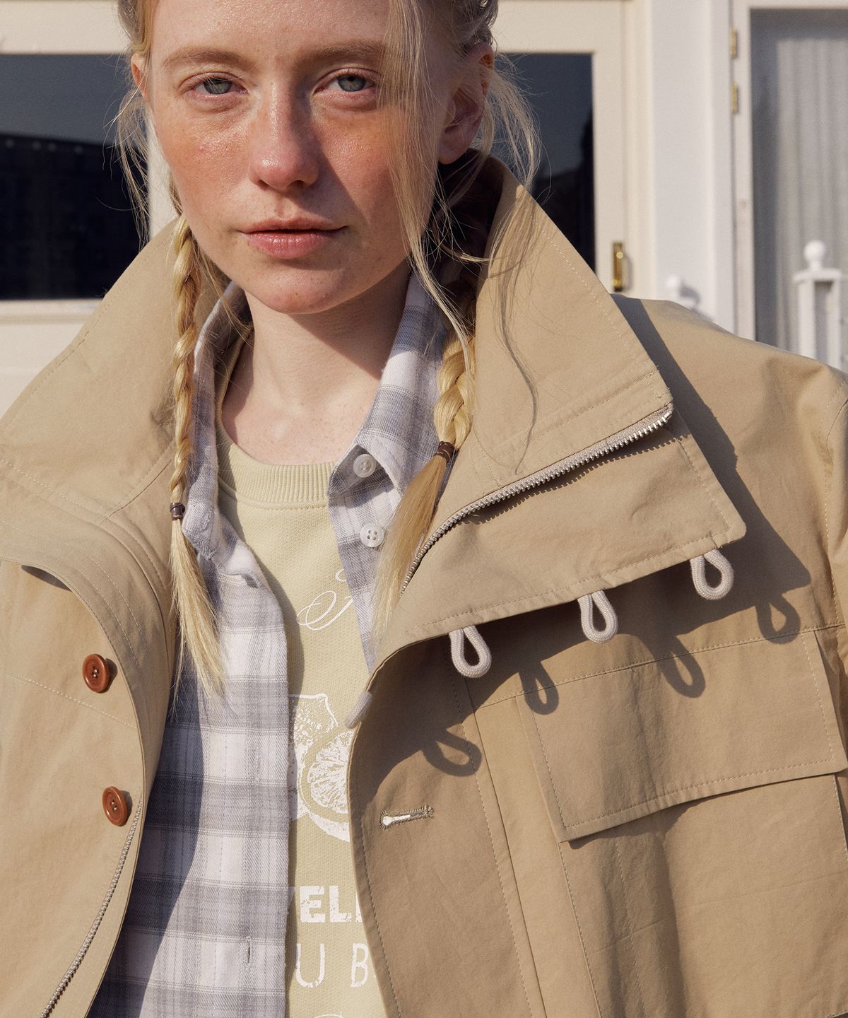 프리터(FRITUR) Hank Work Jacket Beige_F261JK09