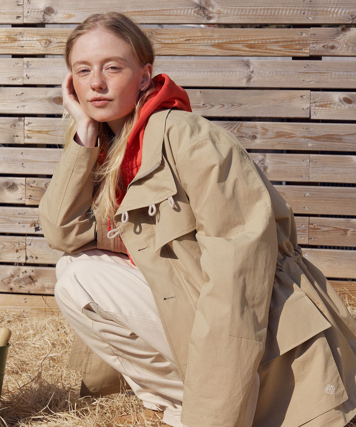 프리터(FRITUR) Hank Work Jacket Beige_F261JK09