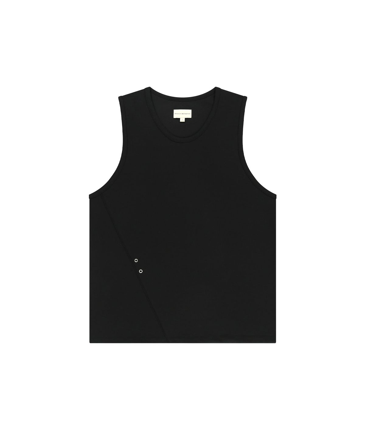 엔도어(ENDOOR) Struct line punching sleeveless (black)