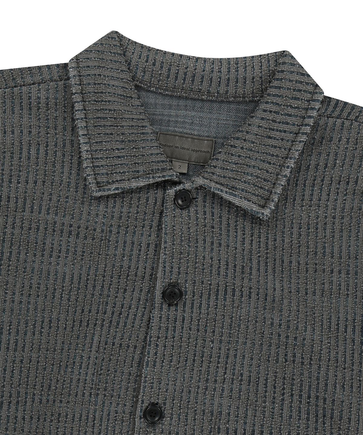 엔도어(ENDOOR) Blue Pin crochet 1/2 shirts (blue pin)
