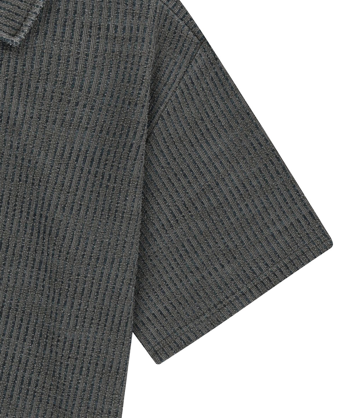 엔도어(ENDOOR) Blue Pin crochet 1/2 shirts (blue pin)