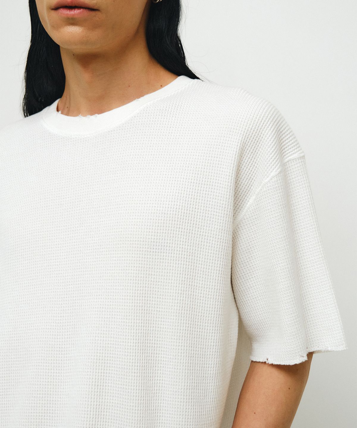 엔도어(ENDOOR) Vtg Damage 1/2 T-Shirt (off white)