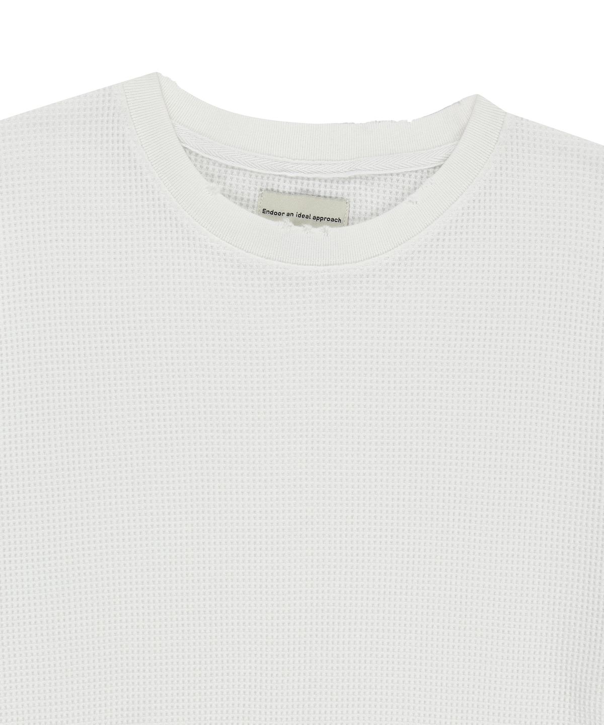 엔도어(ENDOOR) Vtg Damage 1/2 T-Shirt (off white)