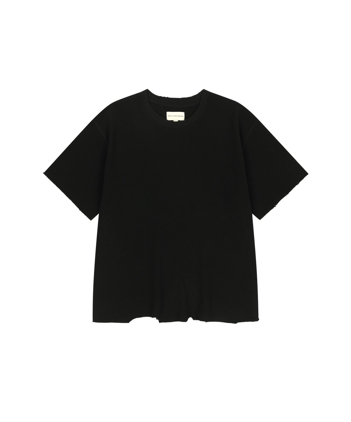 엔도어(ENDOOR) Vtg Damage 1/2 T-Shirt (black)