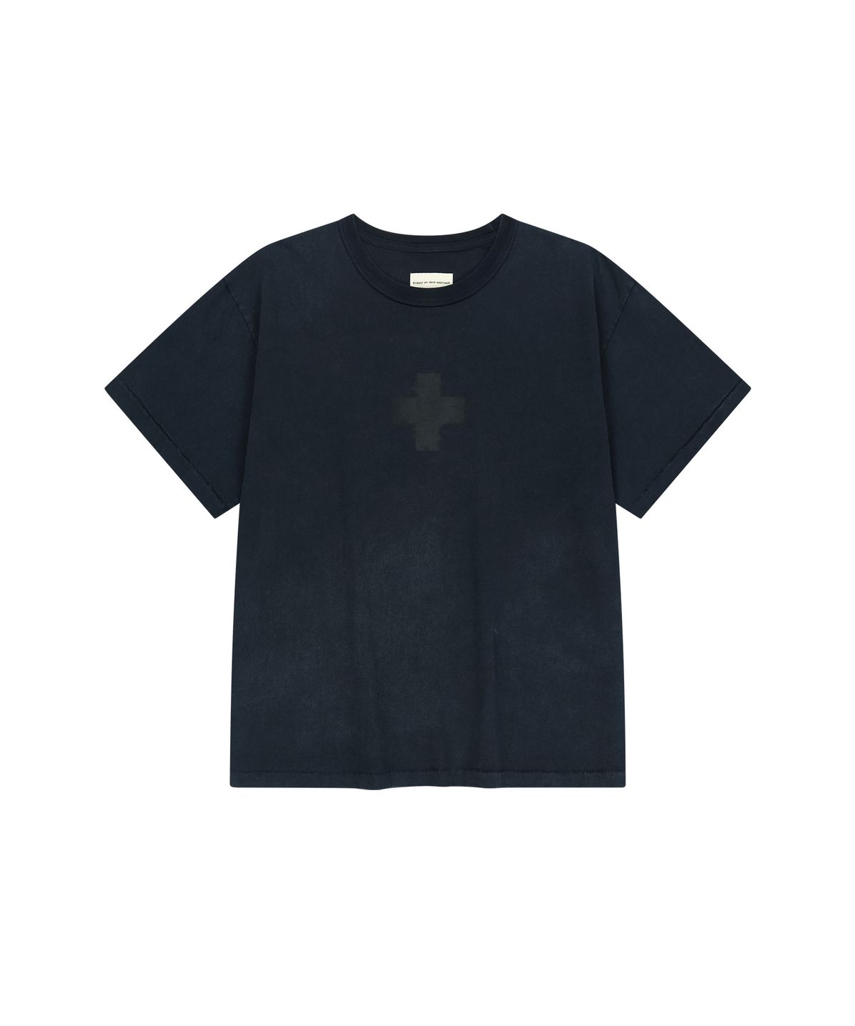 엔도어(ENDOOR) Vintage cross 1/2 T-Shirt (vtg navy)