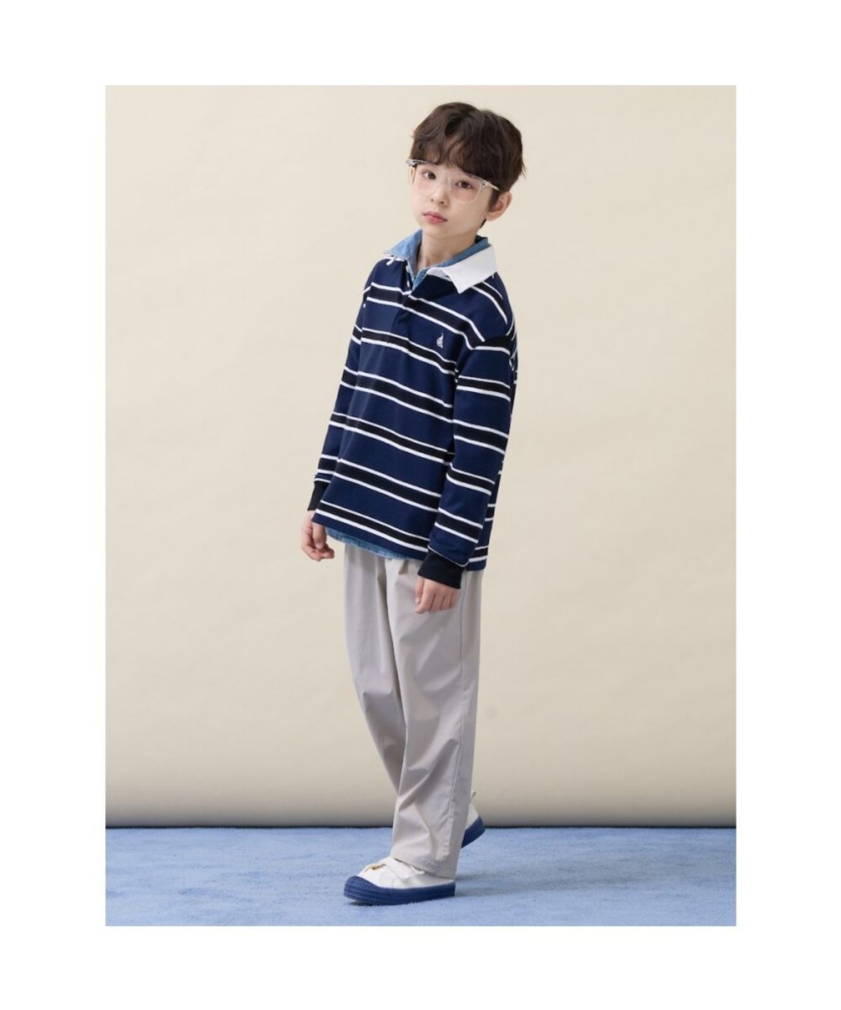 빈폴 키즈(BEANPOLE KIDS) 배럴 팬츠  베이지 (BI6221U91A)