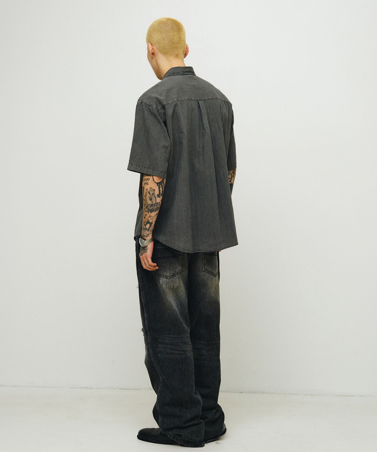 엔도어(ENDOOR) Vintage 1/2 shirt (vtg gray)