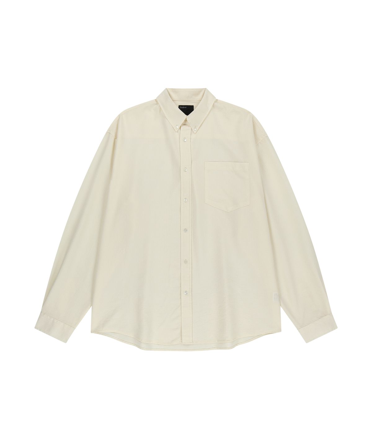 엔도어(ENDOOR) Muted stripe shirt (ecru)