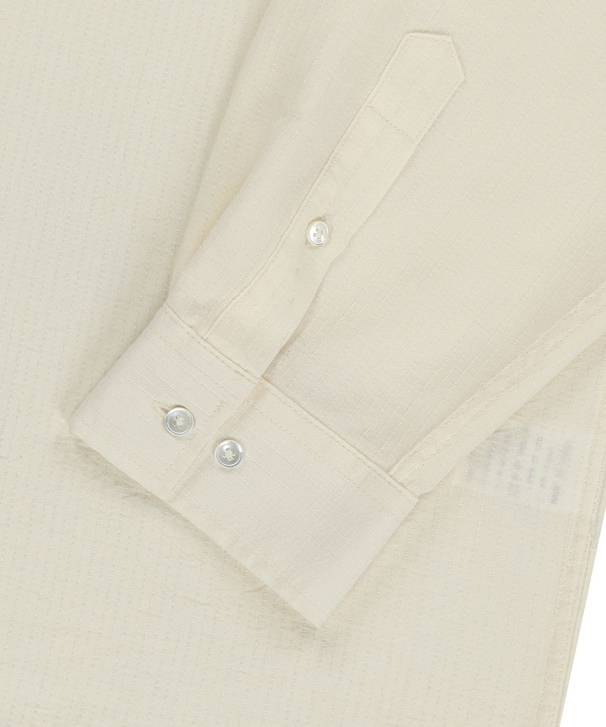 엔도어(ENDOOR) Muted stripe shirt (ecru)