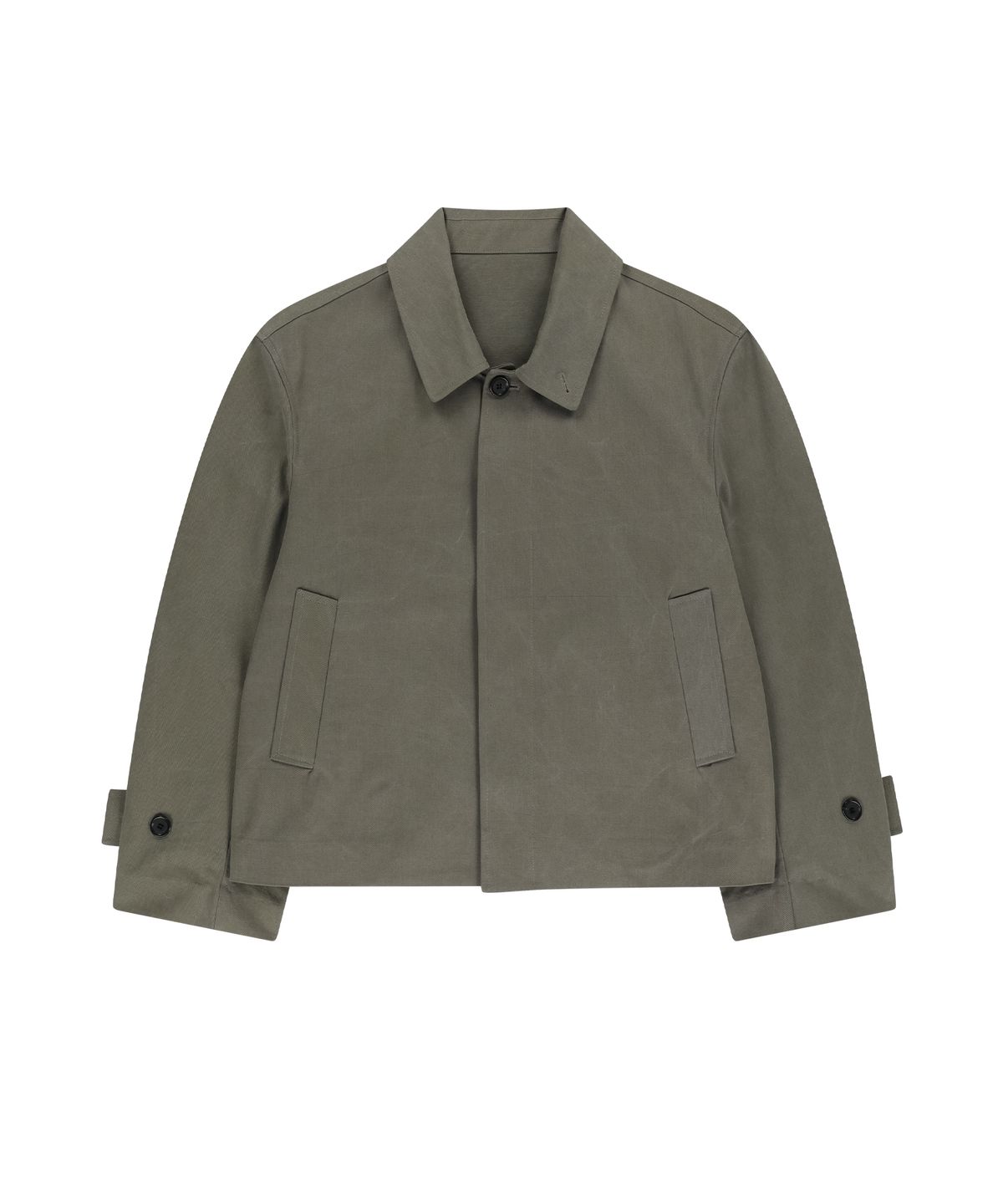 엔도어(ENDOOR) Trace short mac coat (olive gray)