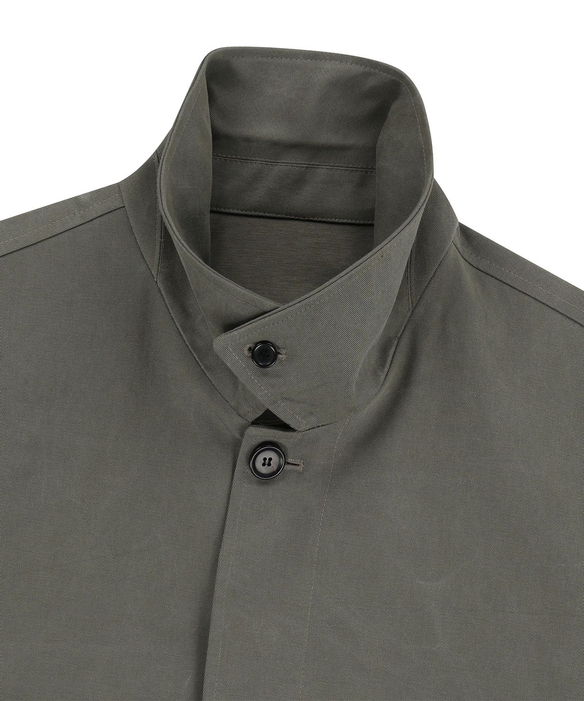 엔도어(ENDOOR) Trace short mac coat (olive gray)
