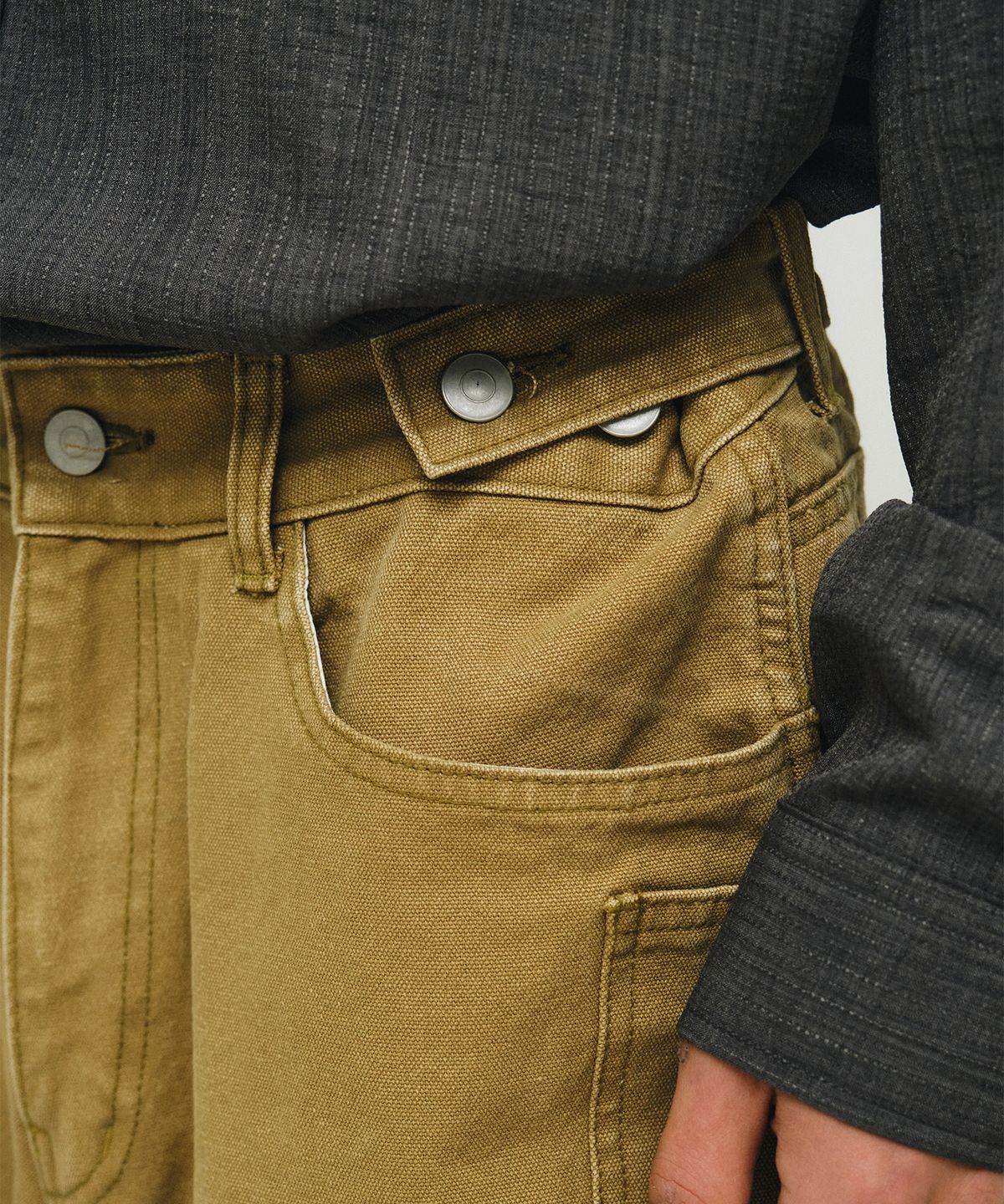 엔도어(ENDOOR) Washed Utility Bermuda Pants (beige)