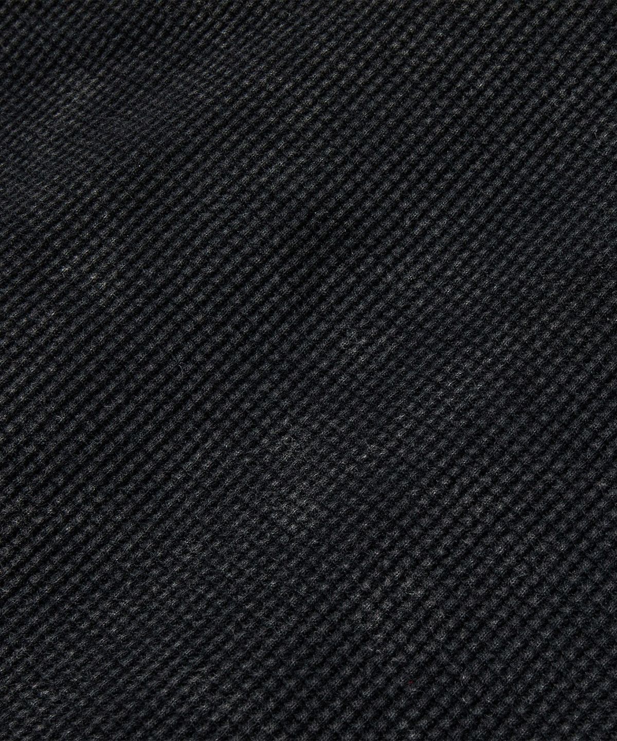 미학(MIHAK) 메탈 라벨 워시드 와플 헨리넥 티셔츠 (BLACK)