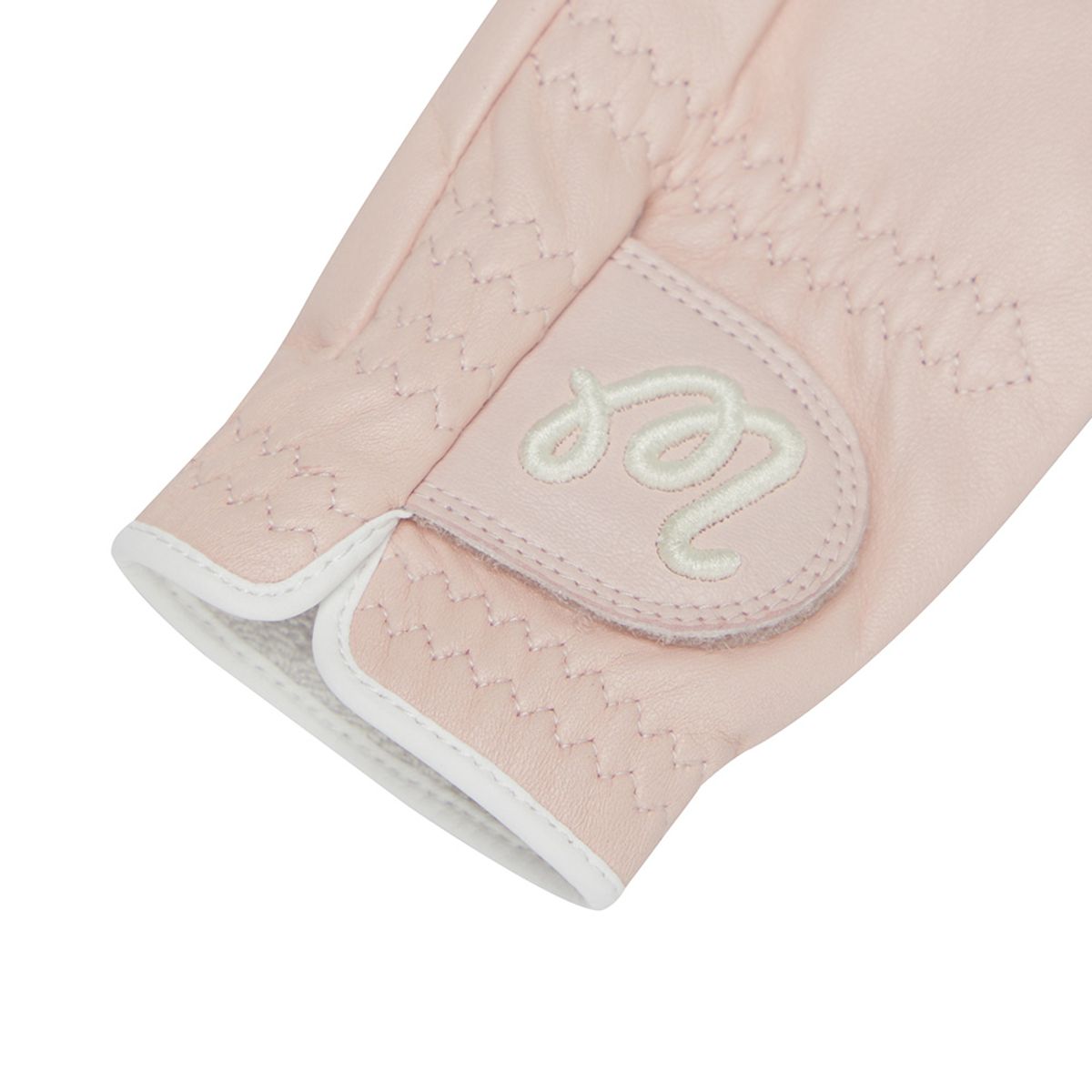 말본 골프(MALBON GOLF) 공용 M 자수 로고 왼손 장갑 PINK