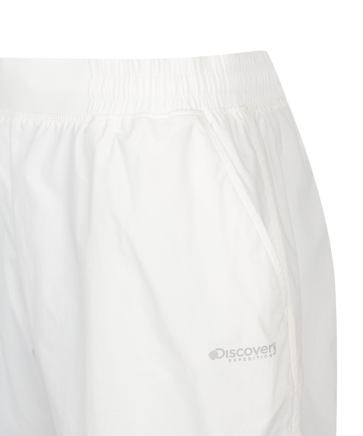 디스커버리 익스페디션(DISCOVERY EXPEDITION) 여성 퍼텍스 2IN1 러닝 쇼츠 (WHITE)