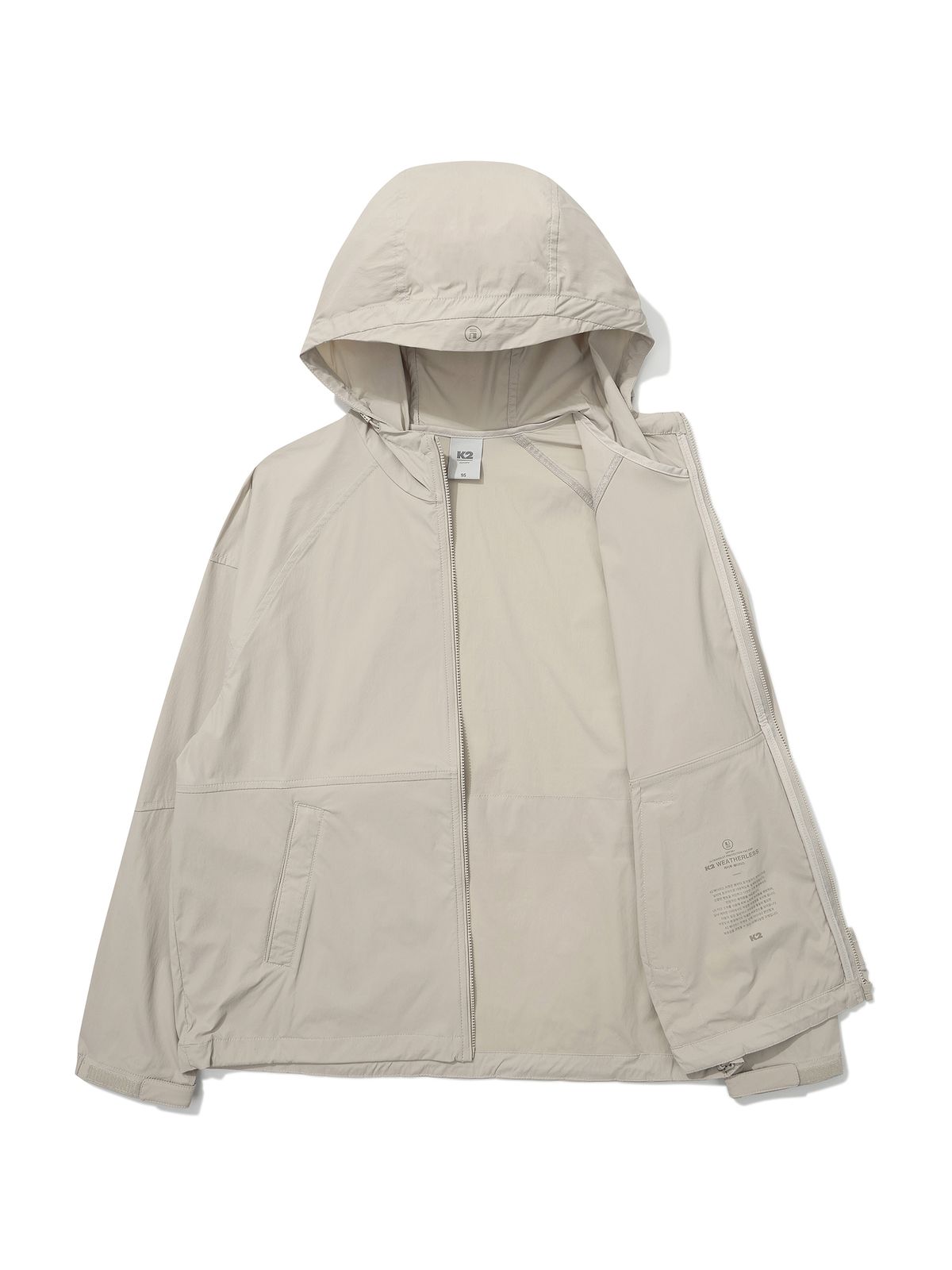 케이투(K2) 웨더리스 프리즘(FREESM) 자켓 W_Light Beige