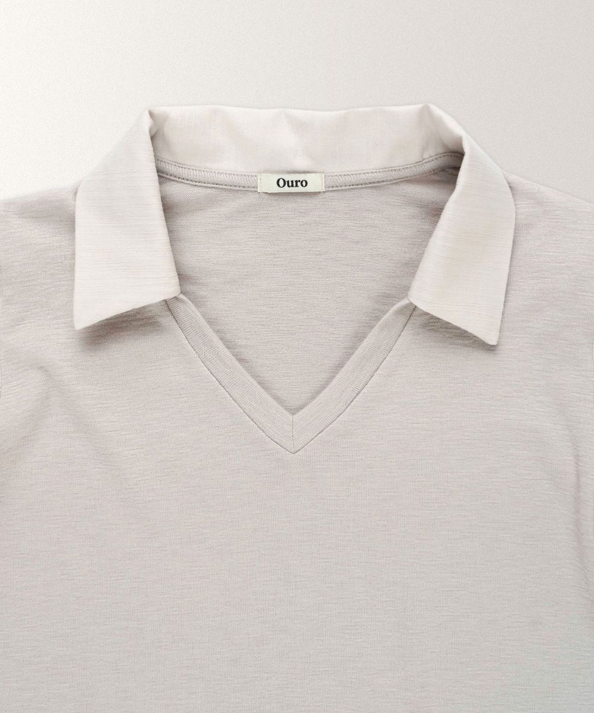 아우로(OURO) JERSEY SHIRTS TOP [ GRAY ]
