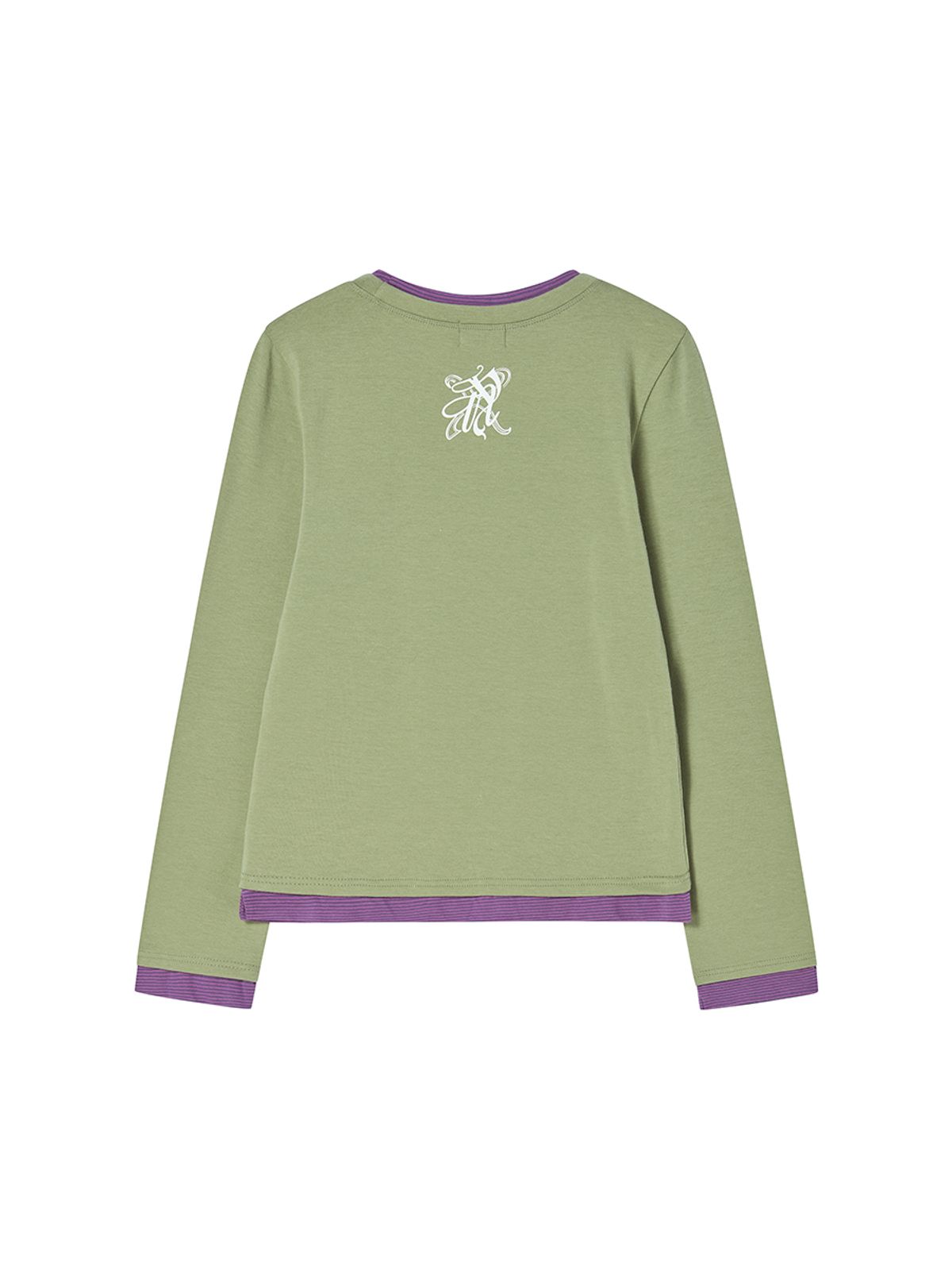 엔와이엑스엑스(NYXX) EMBLEM LAYERED L/S GREEN