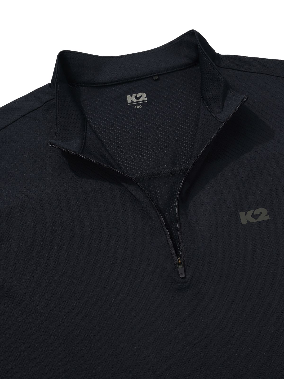 케이투(K2) BOOST_메쉬 반팔 집업_Navy