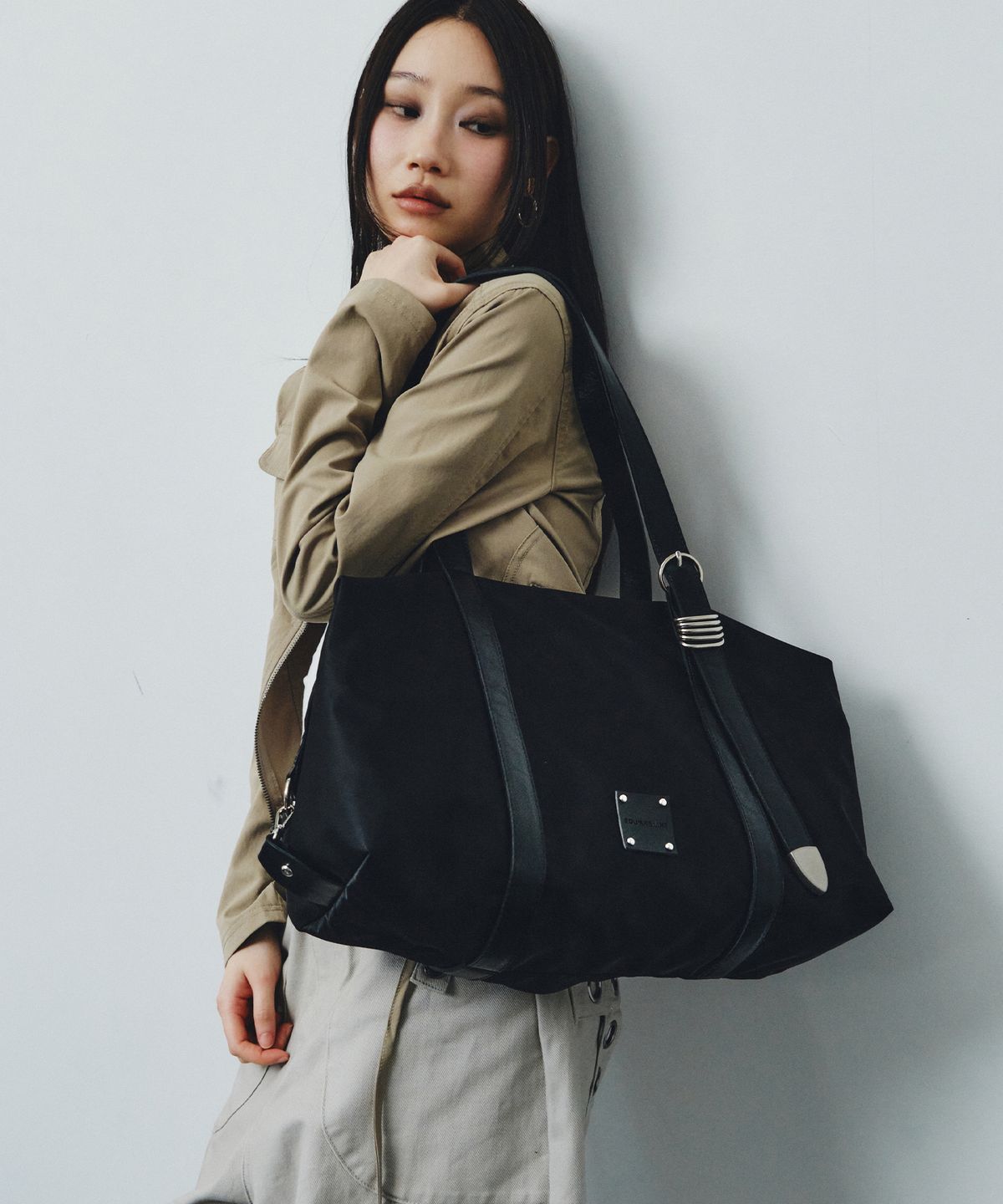 스퀘어라인(SQUARELINE) KAIA 카이아_ Nylon Black