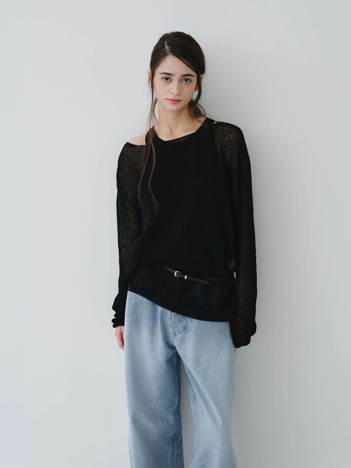 리플레인(REPLAIN) WIDE DENIM PANTS_LIGHT BLUE